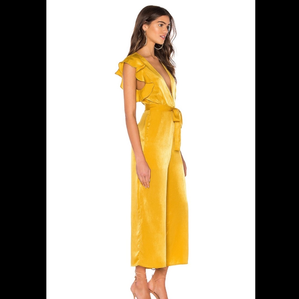 Sunset Jumpsuit Tularosa Yellow Size XS